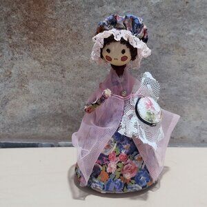 Vintage Victorian Embroidery Sewing Doll Needle Embroidery Hoop